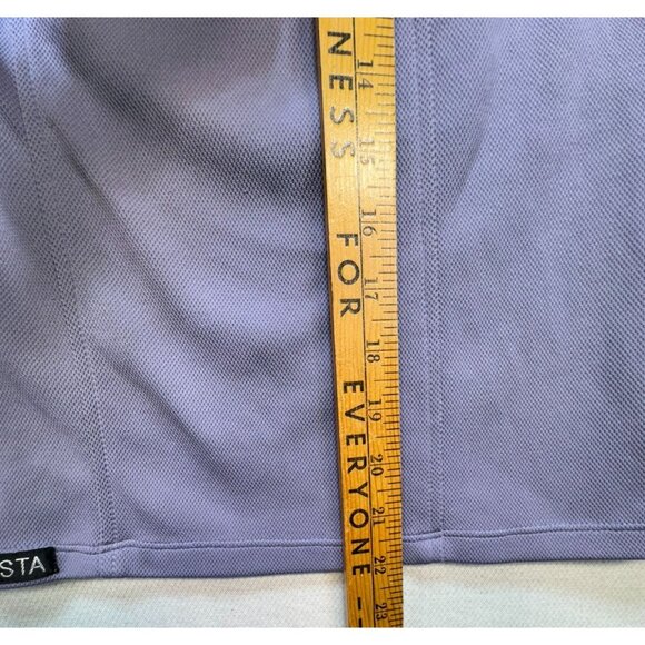 Arista Womens Sleeveless Performance Top Size XS Lavender High Neck Activewear - Picture 7 of 11